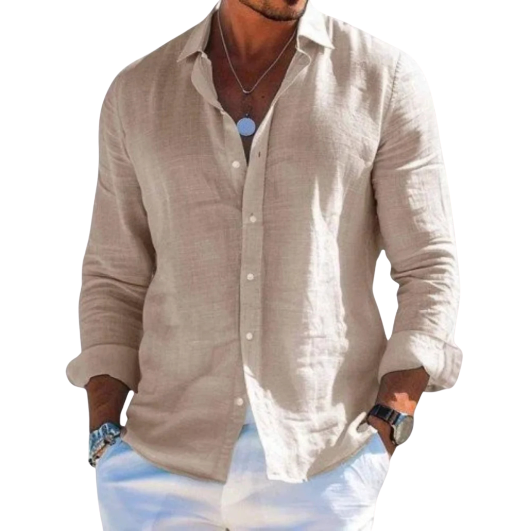 Ethan – Classic Fit Linen Shirt
