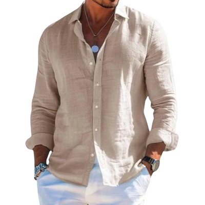 Ethan – Classic Fit Linen Shirt