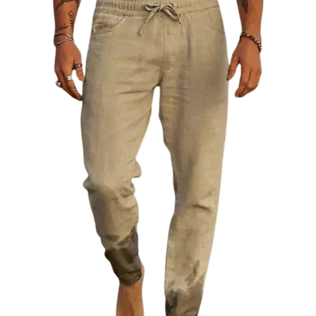 Ethan - Linen Beach Pants