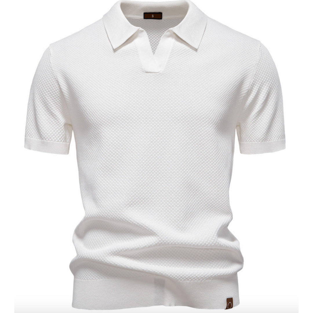 Jack - Textured Polo Shirt