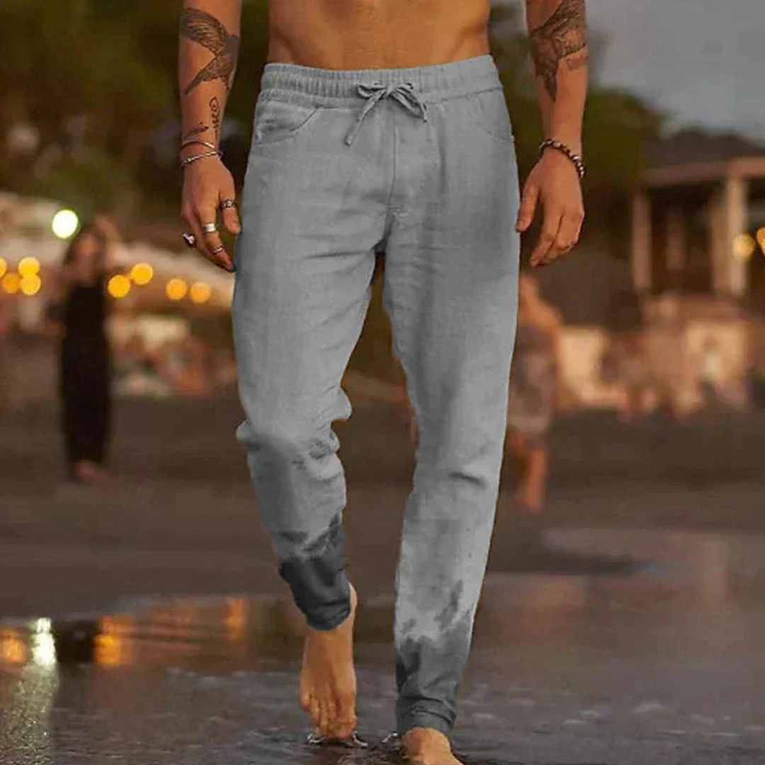 Ethan - Linen Beach Pants