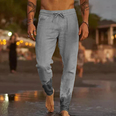 Ethan - Linen Beach Pants