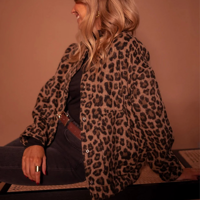 Nicole - Trendy Leopard Jacket
