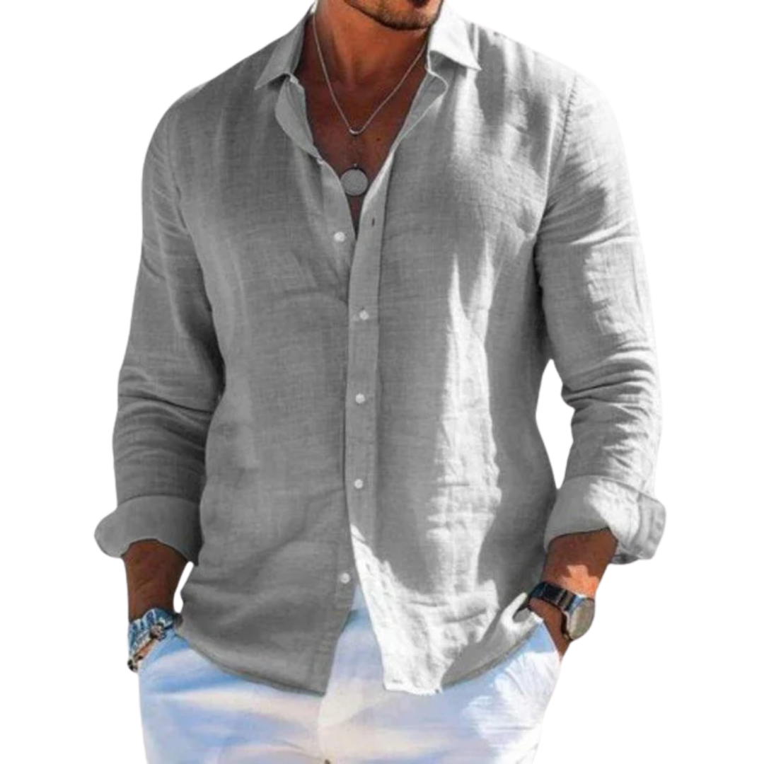 Ethan – Classic Fit Linen Shirt