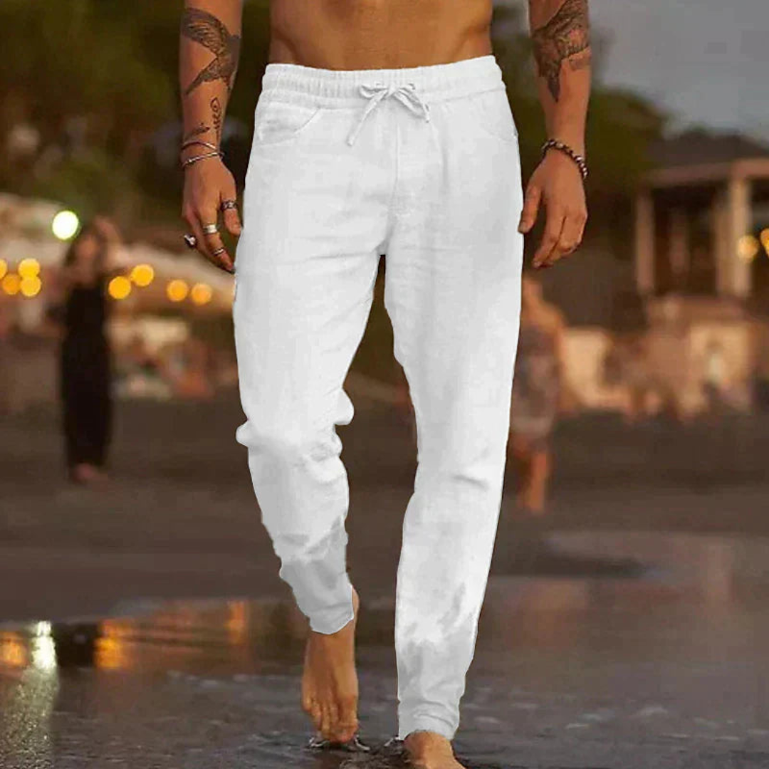 Ethan - Linen Beach Pants