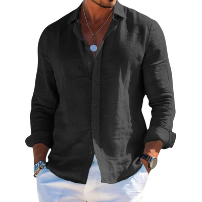 Ethan – Classic Fit Linen Shirt