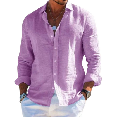 Ethan – Classic Fit Linen Shirt