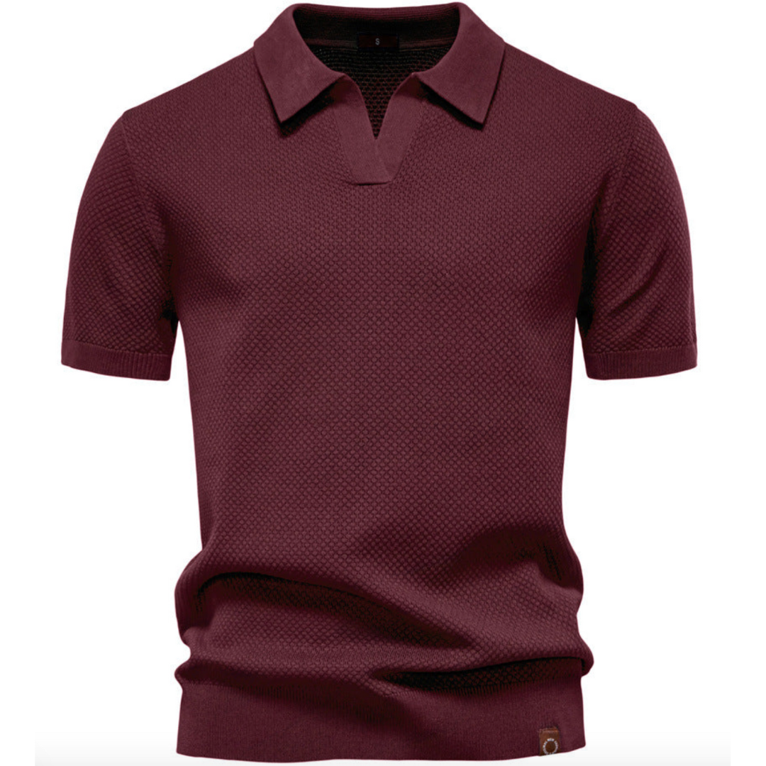 Jack - Textured Polo Shirt