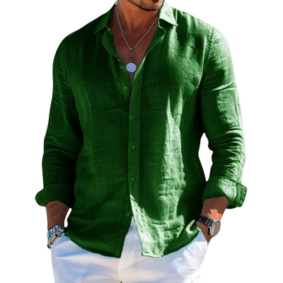 Ethan – Classic Fit Linen Shirt