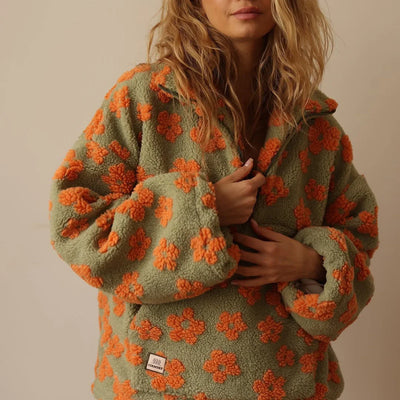 Elowen – Graceful Floral Knit with Timeless Charm