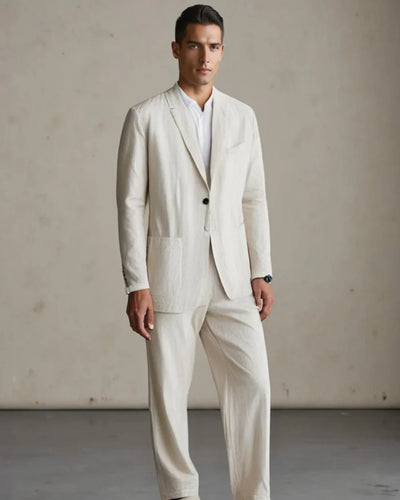 David - Timeless Elegant Linen Set
