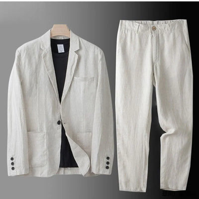 David - Timeless Elegant Linen Set