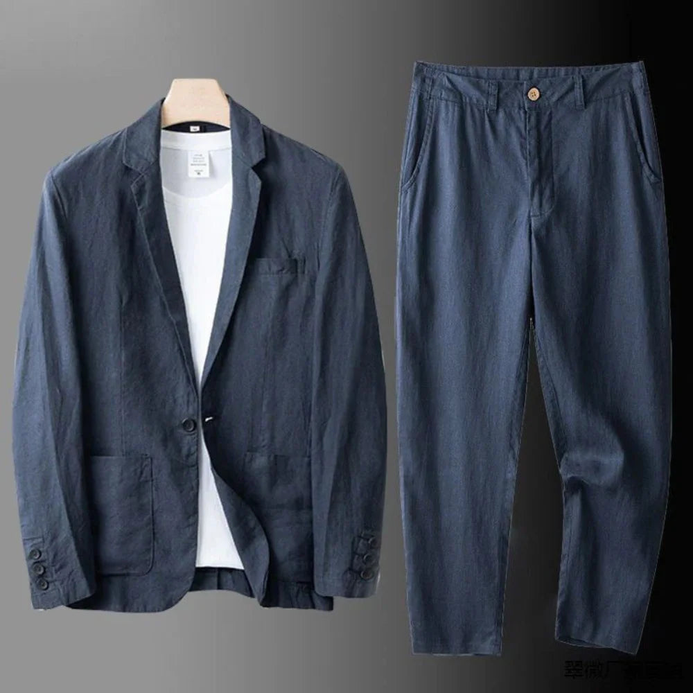 David - Timeless Elegant Linen Set
