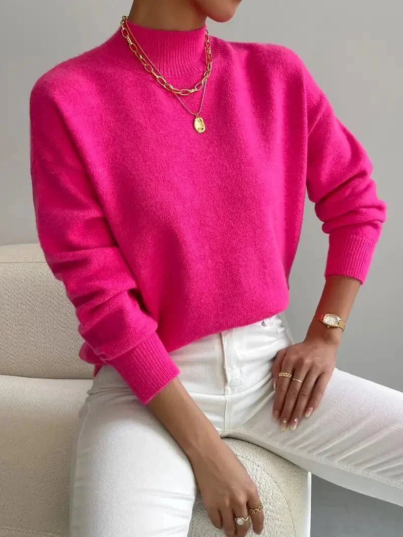Yasmine - Elegant Turtleneck Sweater