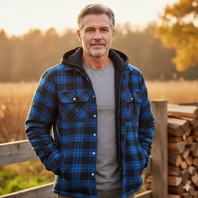 Arend – Warm Men’s Jacket in Premium Wool Blend