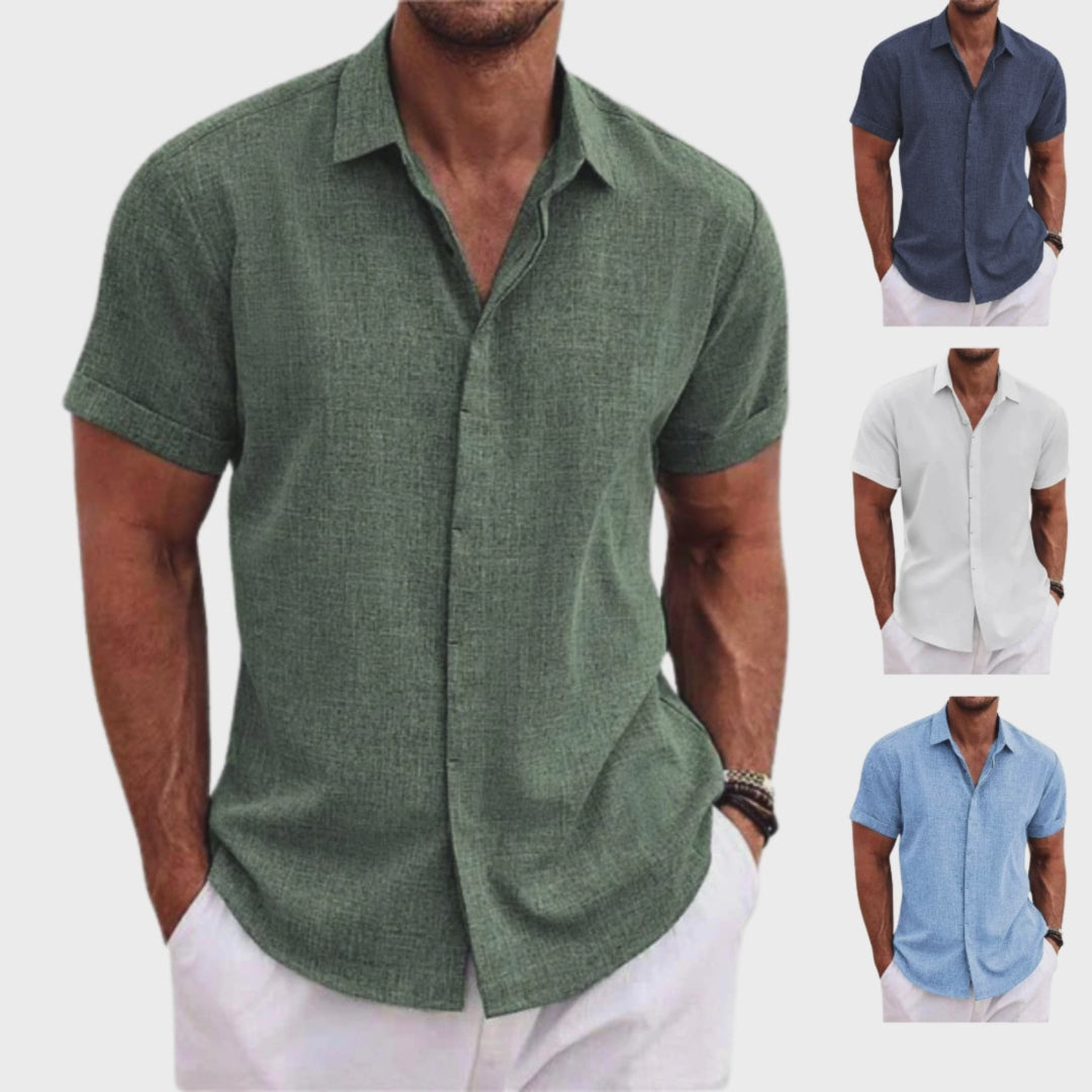 Liam – Casual Linen Shirt